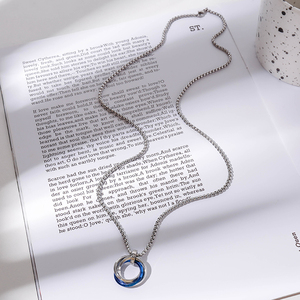 Collane Uniche di Alta Gamma in Acciaio Inossidabile, Ciondoli Trendy da Uomo, Catena a Serpente, Gioielli Unisex, Gioielli Oriole per Feste e <span class=keywords><strong>Vita</strong></span> Quotidiana - Product Image 4