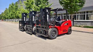 מלגזה דיזל 5000 ק\"ג |   מלגזה 5 טון עם תורן תלת-שלבי |   מלגזה תעשייתית לעומסים כבדים - Product Image 6