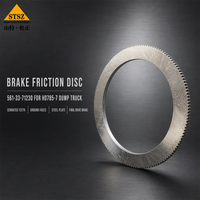 Disque de friction en acier 561-33-71230 pour frein d'essieu arrière de camion benne HD785-7, remplacement OEM, vente en gros d'usine, en stock