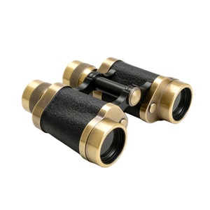 HD Optics Binoculars With Laser Rangefinder Function 8x30 Magnification For Mountain Observation Hunting <strong>Yellow</strong> Brass Color - Product Image 2