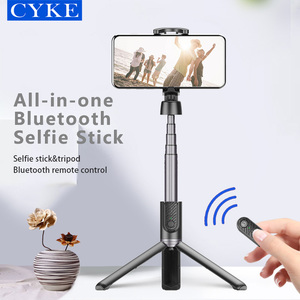 CYKE M12 trépied extensible Bluetooth Selfie Stick support sans fil trépied de poche Anti-secousse Selfie support Selfie - Product Image 6
