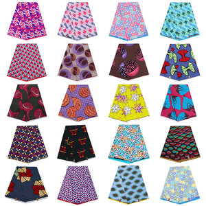 Tissu africain en batik 100 % coton de haute qualité, tissu imprimé à la cire véritable, doux, pour robes et vêtements de mode féminine, vente en gros - Product Image 6