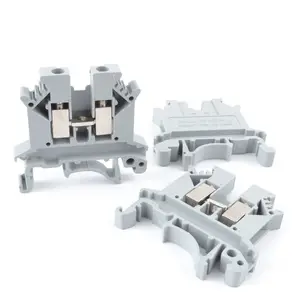 UK-2.5B Din Rail Schroef Klemmenblok Universele Klasse Connector Met Draad Aansluitingen Ce En Rohs Gecertificeerd