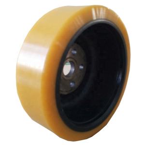 230x7 5/85-30mm 5 Furos Durável Poli Uretano PU Suave Drive Tração Roda Pneu Usado em HY Empilhadeira/Caminhão - Product Image 4