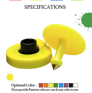 Longue Distance de lecture Alien H3 UHF Rfid Tag Bétail Mouton Vache Étiquette d'oreille Rfid Animal Étiquette d'oreille - Product Image 2