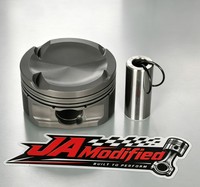 Piston forgé EA888 Gen 2 Gen 3 en aluminium 2618 à quatre soupapes, alésage 82,5 mm, pièce de mise à niveau pour moteur