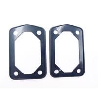 Joint d'étanchéité en silicone pour boîte de jonction en plastique, coussinet d'étanchéité en caoutchouc étanche à l'eau et à la poussière, taille personnalisée