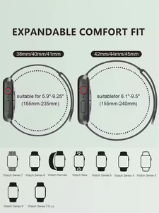 สายนาฬิกา <span class=keywords><strong>Milanese</strong></span> สำหรับ <span class=keywords><strong>iWatch</strong></span> รุ่น ULTRA SE 9 8 <span class=keywords><strong>7</strong></span> 6 5 4 3 2 1 38มม. 40มม. 41มม. 42มม. 44มม. 45มม. 49มม. - Product Image 2