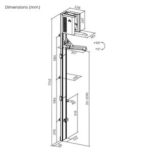 Support <span class=keywords><strong>mural</strong></span> <span class=keywords><strong>vertical</strong></span> LBM12-01 Easylift pour vélo, support de rangement pour vélo électrique, support de vélo pour garage, support de vélo pour intérieur, support de vélo électrique pour la maison - Product Image 6