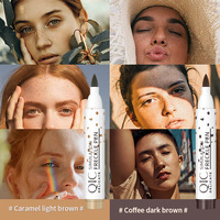 Crayon à taches de rousseur naturellement coloré, imperméable et résistant à la transpiration, crayon eyeliner non décolorant