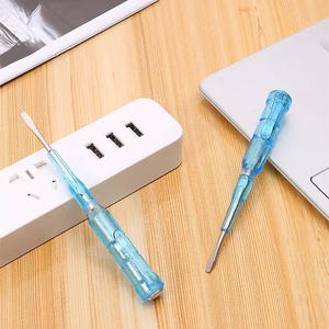 2024 Fabriek Directe Verkoop 107 # Straight Head <span class=keywords><strong>Tester</strong></span> Pen Elektricien Specifieke Elektrische Pen Schroevendraaier Test Elektrische Pen - Product Image 4