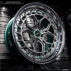 LSGZL Custom 18 20 22 24 26 Inch 5x114.3 5X120 6X139.7 Car Wheels Rim For Mercedes Land Rover Rolls-Royce