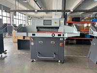 Machine de découpe de papier électrique FRONT FN-H720RT H720T 720CM avec structure en acier inoxydable et cuivre, table d'appoint à lit pneumatique
