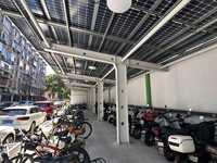 Systèmes de carport solaires, y compris les carports solaires en acier et les parkings solaires, adaptés aux projets EPC de parkings commerciaux