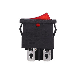 Leci cung cấp điện chuyển đổi 6A 250V Trắng trên Off Rocker chuyển đổi với ánh sáng LED - Product Image 3