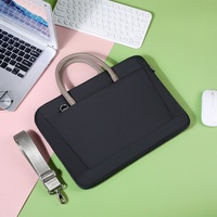 Sac fourre-tout d'épaule en cuir véritable, prêt à être expédié à l'international, pour ordinateur portable, mallette étanche pour réunions, logo personnalisable