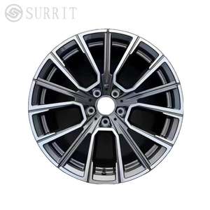 Jantes en alliage forgé SURRIT OEM neuves, 20', 21', 22', 5 branches, 112 PCD, argent, 30 mm, 40 mm, jantes de voiture - Product Image 1