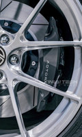 Roue forgée personnalisée monobloc 1 pièce XL Concave profonde Hyper argent brossé poli 5x120 5x112 5x114.3 Jante 17-24 pouces
