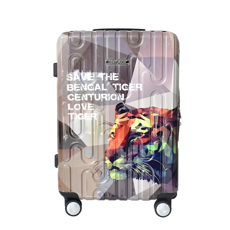 A LAMBDA OEM ODM Custom 4pcs 3pcs Set Wheels Decent Trolley Bags Luggage Manufacturer Unique Travel Luggage Sets Unisex Spinner