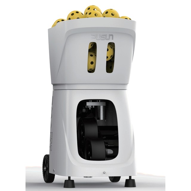 PUSUN Pickleball Ball Launcher PP-SMART PRO Portable APP Remote-Controlled Pickleball Machine Mobile Pickleball Launcher