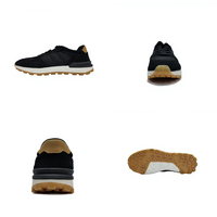 Chaussures Urban Lifestyle pour Hommes : Baskets Vintage Style Running en Daim Durable