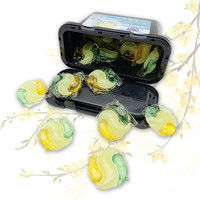 Koreanische Waschmittelkapseln 3-in-1 4-in-1 5-in-1 Organische Waschmittel-Pods Moderner Seifenbehälter 10g 12g 15g