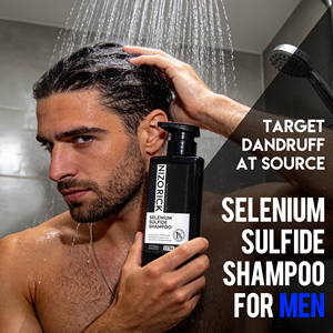 Shampoo OEM con <span class=keywords><strong>Solfuro</strong></span> <span class=keywords><strong>di</strong></span> <span class=keywords><strong>Selenio</strong></span> Antiforfora, Trattamento Nutriente e Detergente per Capelli, Etichetta Privata Personalizzata - Product Image 2