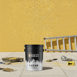 Revestimiento Líquido Superhidrófobo Wufu Mountain para Decoración de Paredes Exteriores, Textura Gamazine, <span class=keywords><strong>Pintura</strong></span> de <span class=keywords><strong>Piedra</strong></span> Faience, Ecológico - Product Image 6