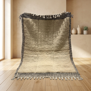 Tapis Beni Ourian en laine fait main - Réversible et écologique - Product Image 3