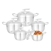 Lot de 10 casseroles en aluminium en forme de pomme pour la cuisine domestique, idéales pour la cuisson