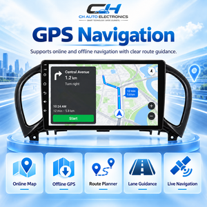 Pour Nissan <span class=keywords><strong>Juke</strong></span> YF15 2010-2014 <span class=keywords><strong>2</strong></span> DIN Android 15 Autoradio Multimédia WIFI 4G DSP Carplay Android Auto Compatible - Product Image 2