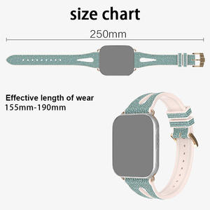 2025カメレオン中空アウト交換バンドAppleシリーズ用シリコンブリンブリンウォッチストラップ7 6 5 4 <span class=keywords><strong>3</strong></span> 2 1 - Product Image 3