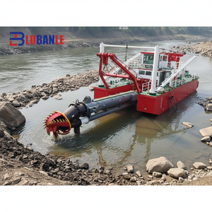 LUBANLE LBL600 <strong>24</strong> Inch Cutter Suction <strong>Dredger</strong> for River Sand Pumping Vessel 800 Cube of Sediment Production - Product Image 5