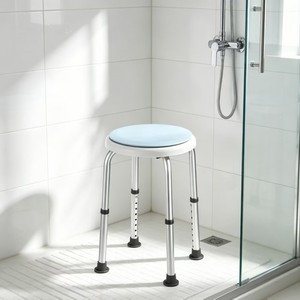 Chaise de douche Tomoyuki en alliage d'aluminium, siège antidérapant pour personnes âgées et femmes enceintes, équipement de sécurité pour la salle de bain - Product Image 1