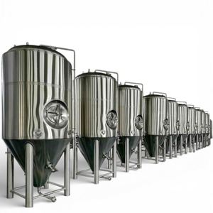 Mejor Precio Fermentador de Pared Simple Aislado con Tapa de Cobre Rojo de 300L 500L 600L 800L para Cerveza - Product Image 5