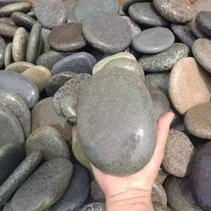 Đá tự nhiên đánh bóng sỏi mịn (Đá sông) Màu hỗn hợp thiết kế hiện đại dự án thủ công nghệ thuật trẻ em-thân thiện với môi trường - Product Image 3