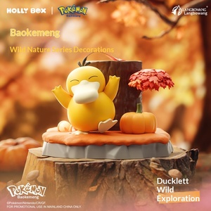 Baokemeng  Série d'ornements naturels sauvages et amusants Micro-scène <span class=keywords><strong>Pikachu</strong></span> Keda Duck Poupée artisanale pour jeux d'eau - Product Image 4