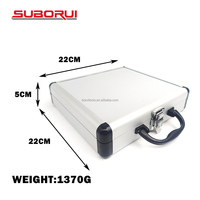 Fraise Annulaire SUBORUI HSS à Queue Weldon, Kit de Fraises Mèches Magnétiques pour Perceuse à Carotter, pour Métal, Acier Inoxydable, Aluminium