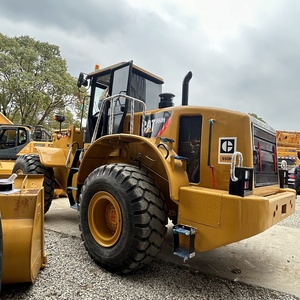Chargeuse sur pneus d'occasion Cat 950H 966F 966G très rentable avec une charge nominale de 18849 kg et une puissance de 147 kW à vendre à Shanghai - Product Image 1