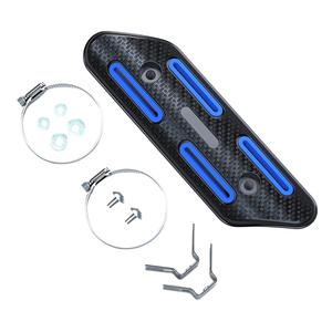 Protezione termica Premium blu per moto marmitta nuova copertura in plastica per ricambi Premium - Product Image 5