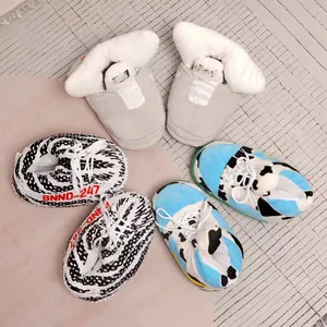 dropshipping product 2024 Hot Selling Sneaker Slippers One-Size House Sneaker Slippers ouse Floor Cotton Shoes Woman