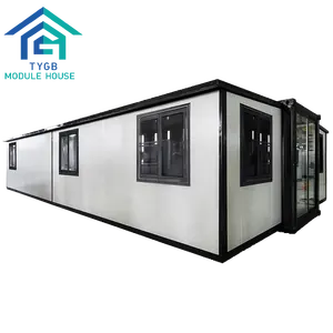 Villas Customized Light Steel Ready Mobile Modern Prefab Modular Prefabricated Luxury Container House Villas For Sale