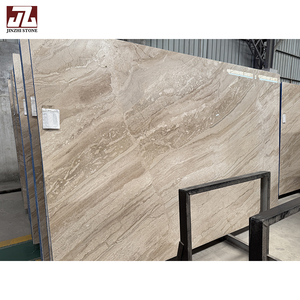 Carreaux de sol et de mur en dalle beige de style moderne, magnifiques carreaux en pierre naturelle de Venise, surface polie - Product Image 3