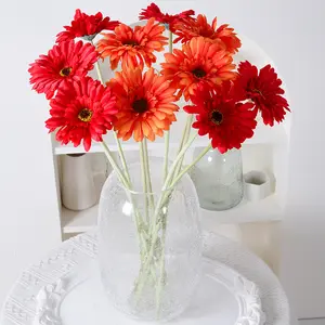 Simulatie Gerbera Fransile Coreopsis Zon Nep Bloem Huis Tafel Setting Kleine Madeliefjes Tuin Stijl Kunstzijde Bloem