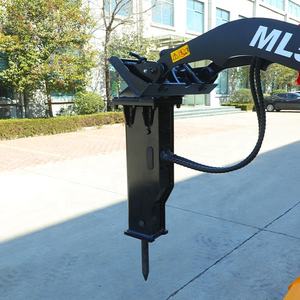 Fabricage Van Hydraulische Hamer Voor Mini-Skid-Stuurladers China Hot <span class=keywords><strong>Sale</strong></span> Box-Geluiddempte Hydraulische Rotsbreker Bijlagen - Product Image 4
