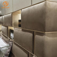 Ian Luxus Bett Set Gästezimmer Hotel Villa Haus Günstiger Preis Schlafzimmer möbel High-End-Qualität Gemütlicher Schlaf Schlafzimmer Dekoration Bett