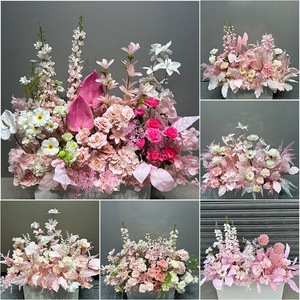 Composizione Floreale Artificiale <span class=keywords><strong>Rosa</strong></span> Personalizzabile LO-887, Decorazione per Cerimonie e Centrotavola - Product Image 5