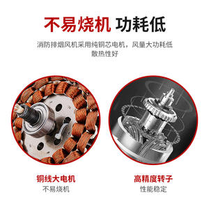 Ventilateur axial portable résistant aux hautes températures BFT35-11 pour la ventilation des sous-sols d'usines industrielles et des usines de fibre de verre - Product Image 4