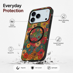 Étui de téléphone magnétique sans fil en liège écologique Denior, compatible avec toutes les séries <span class=keywords><strong>Apple</strong></span> 17/16/15/14/13/12 - Product Image 5