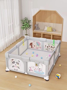 Xiamen Infant Playpen Chaise berçante pliable avec coussin dormeur Confort et divertissement pour bébés - Product Image 2
